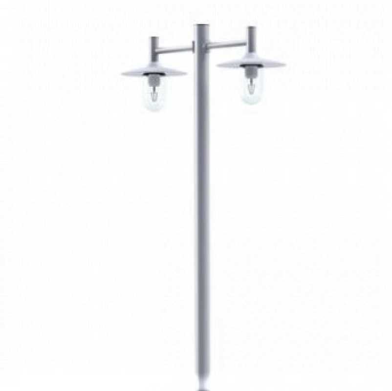 Designer Aussenleuchte zweiflammig